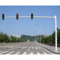 Hot dip galvanized traffic signal light pole